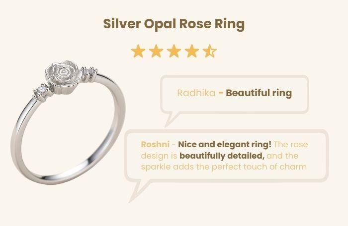 Rose Opal Ring
