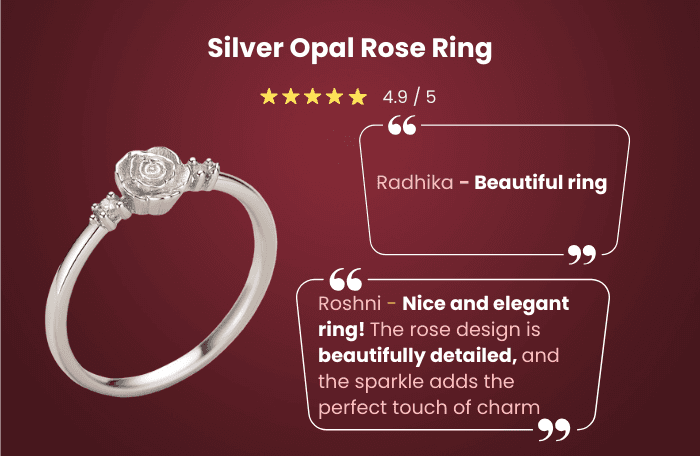 Rose Opal Ring