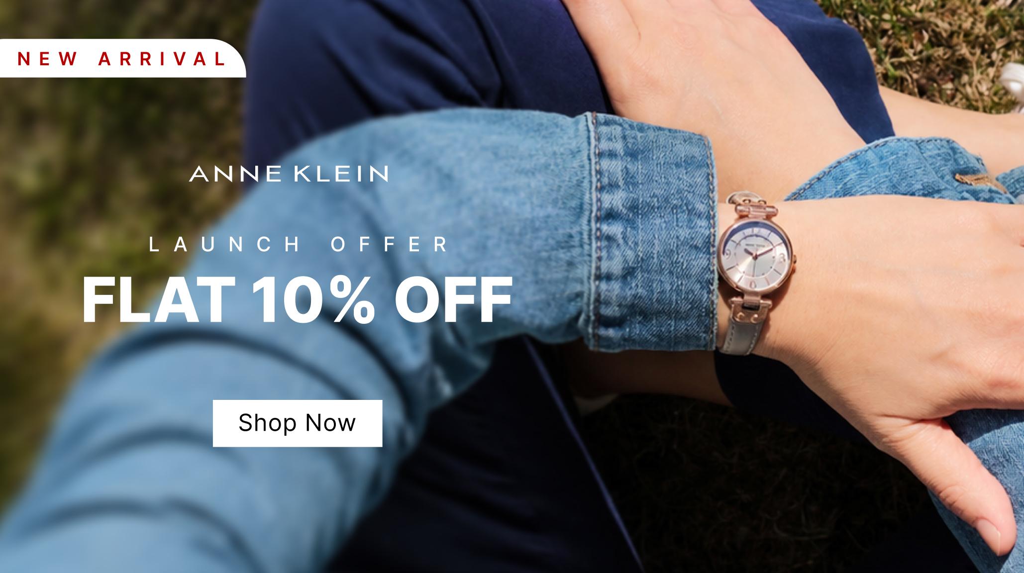 Shop Anne Klein watches on Eternz.