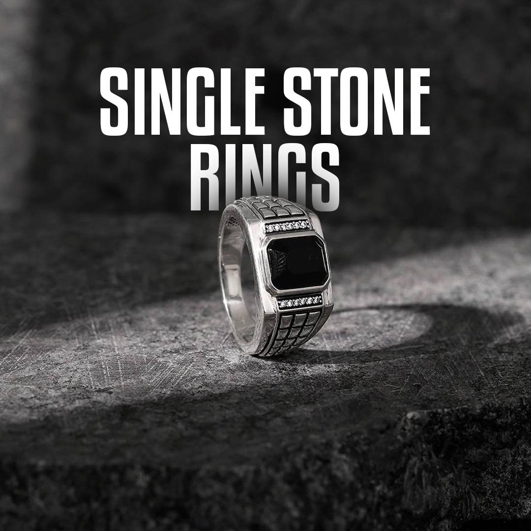 Single Stone Rings