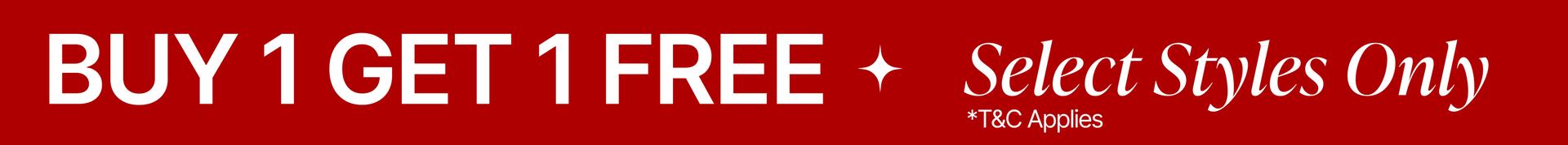 Buy 1 Get 1 Free!