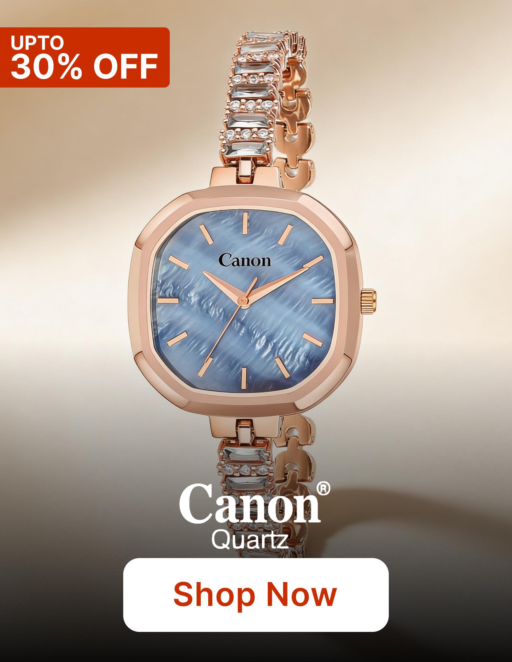 Shop Canon Quartz watches on Eternz.