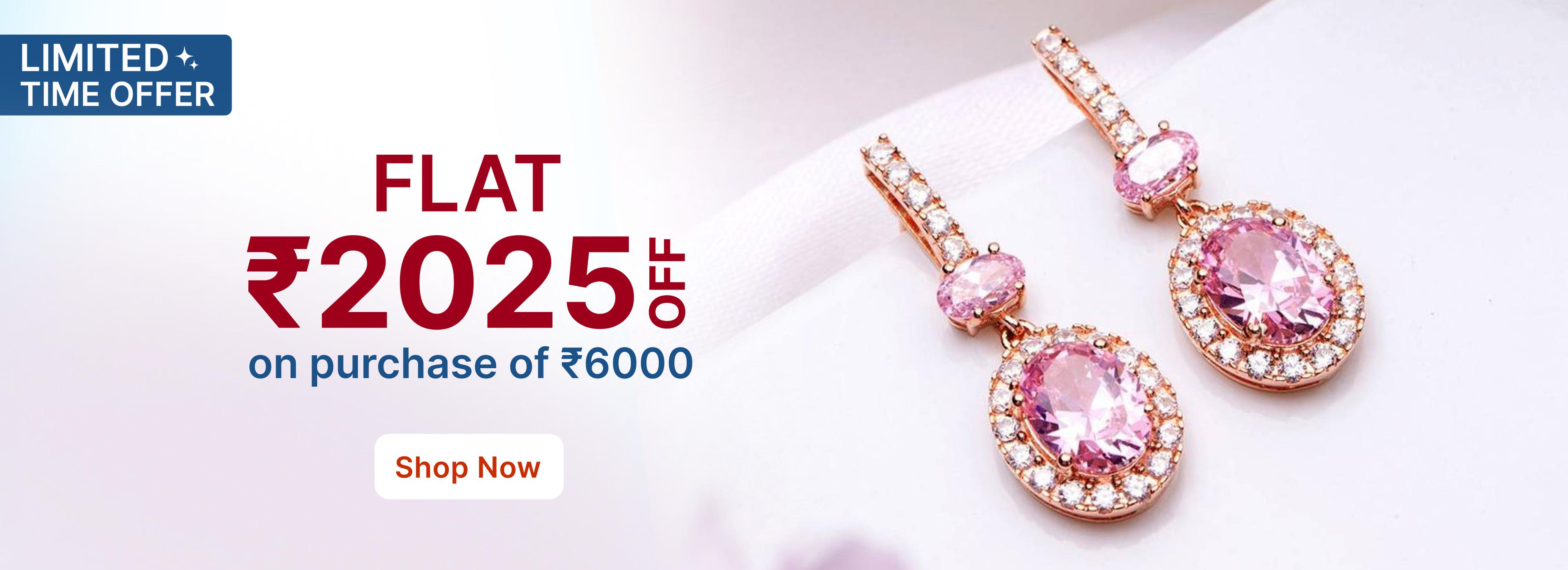 Flat 2025 off on order value of 6000