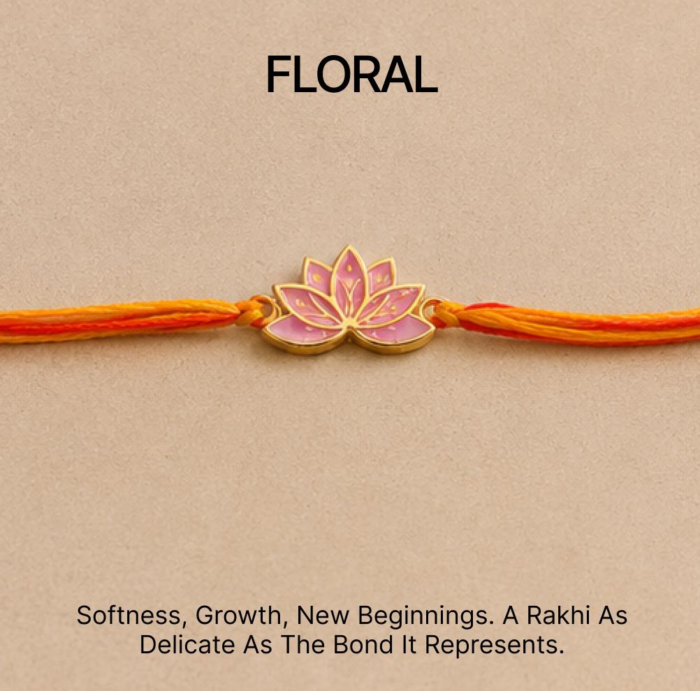 Shop Floral Rakhis on Eternz.