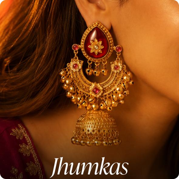 Shop Traditional Earrings for Wedding om Eternz.