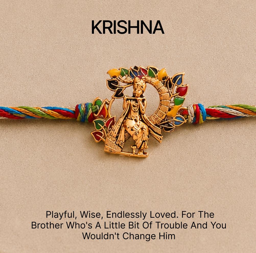 Shop Krishna Rakhis on Eternz.