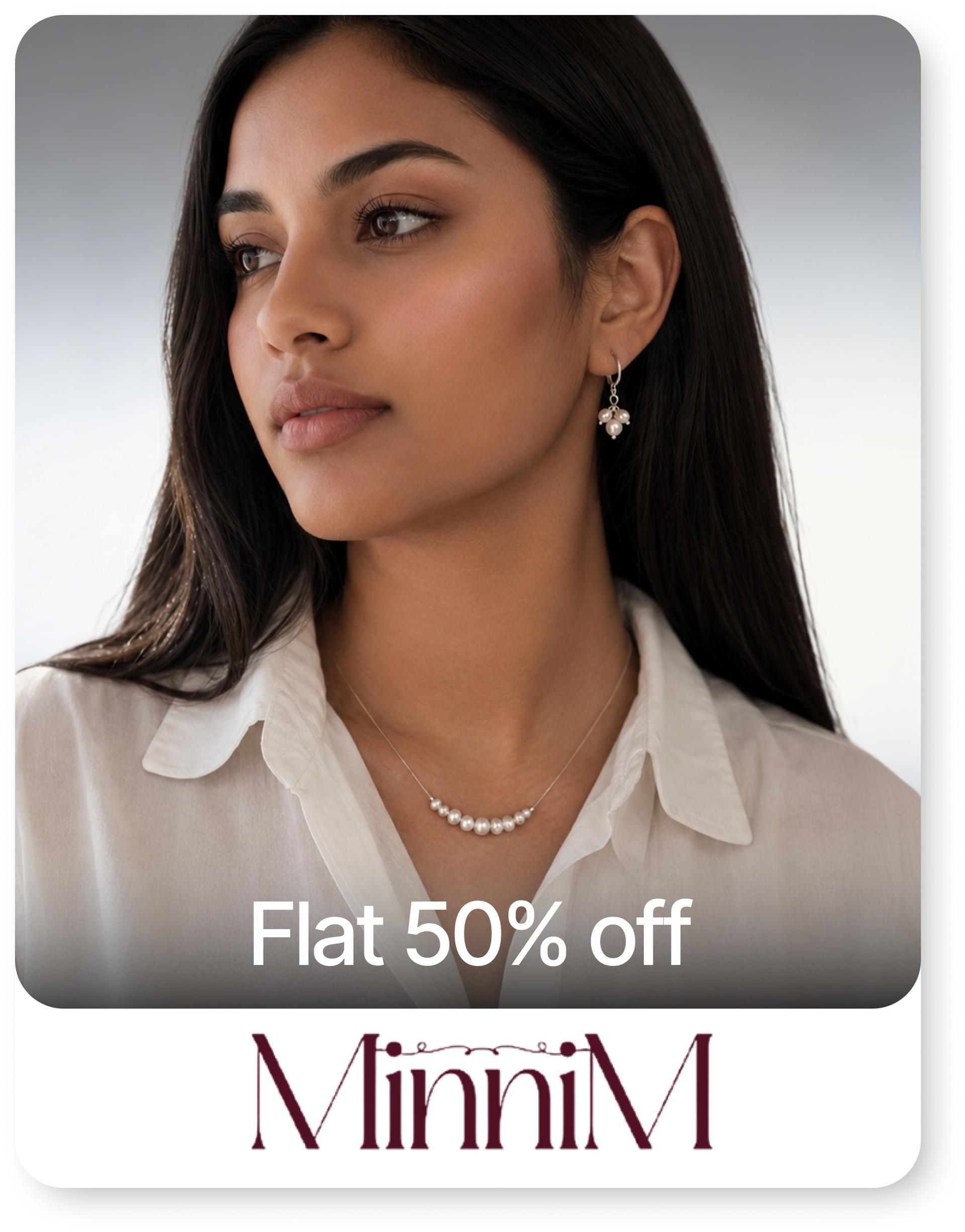 Shop MinniM jewellery on Eternz.