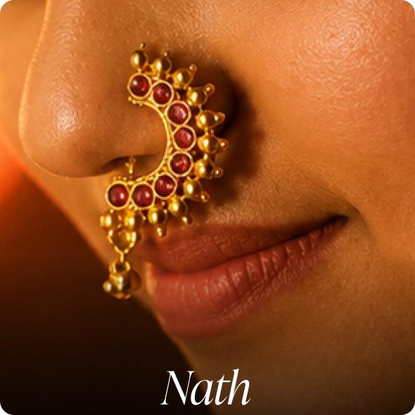 Shop Nath Nosepins for wedding on Eternz.