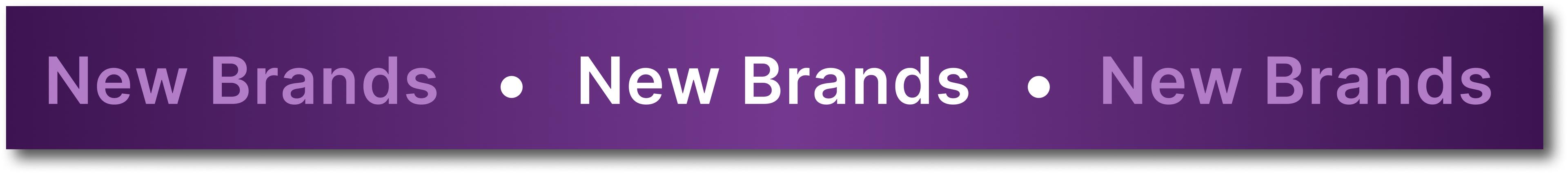 New Banner Section