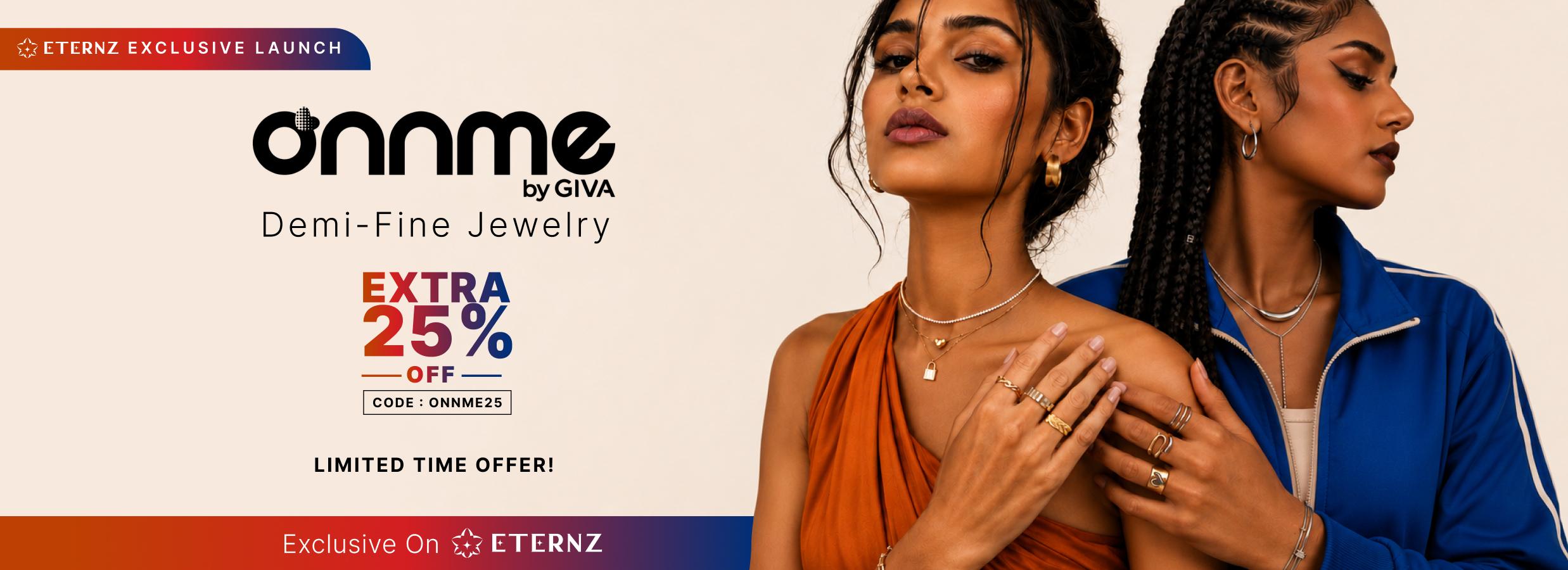 Shop Onn Me Jewellery on Eternz.