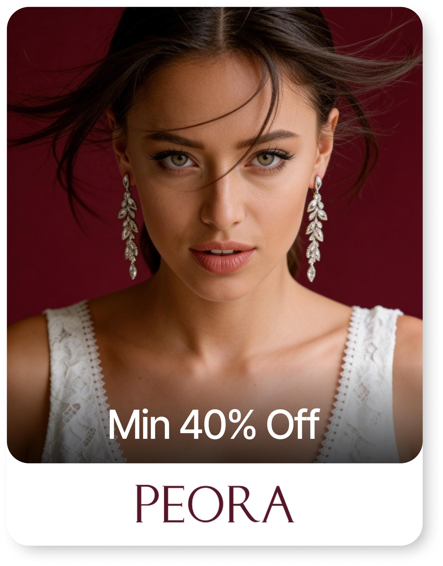 Shop Peora Jewelry.
