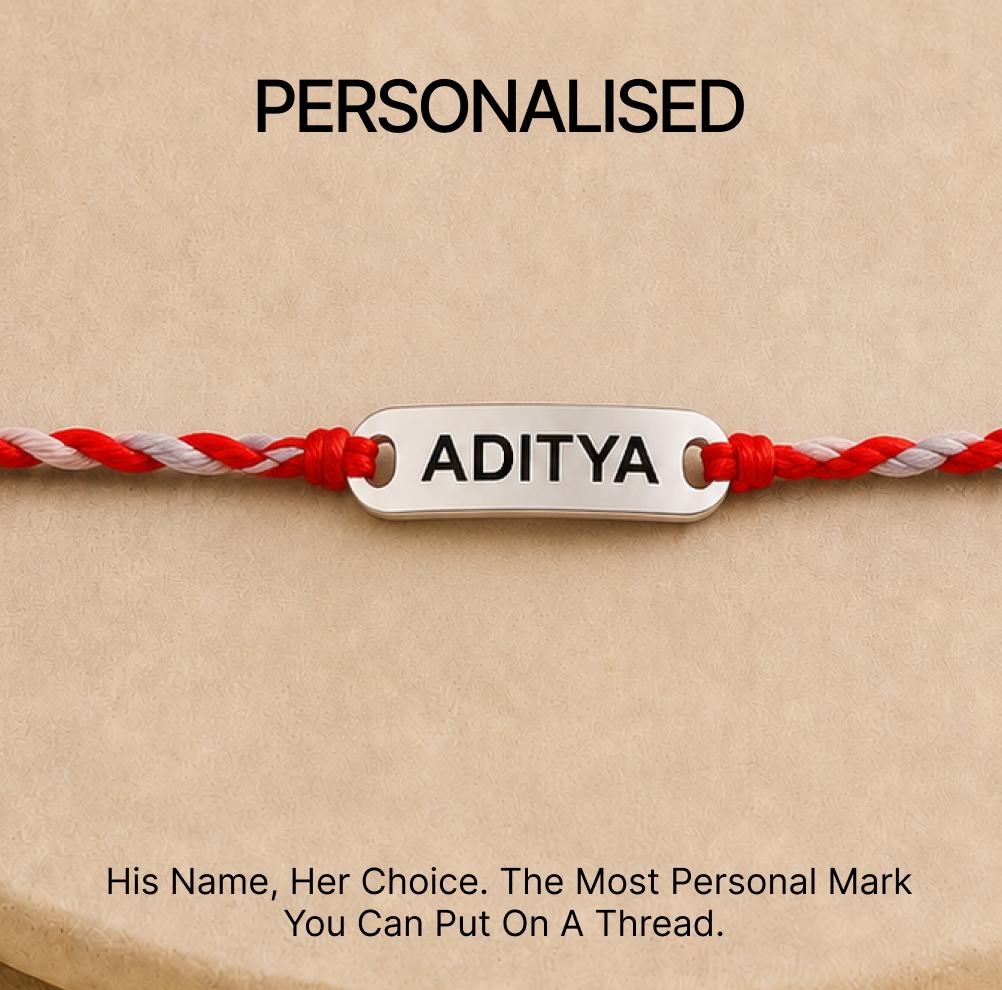 Shop Personalised Rakhis on Eternz.