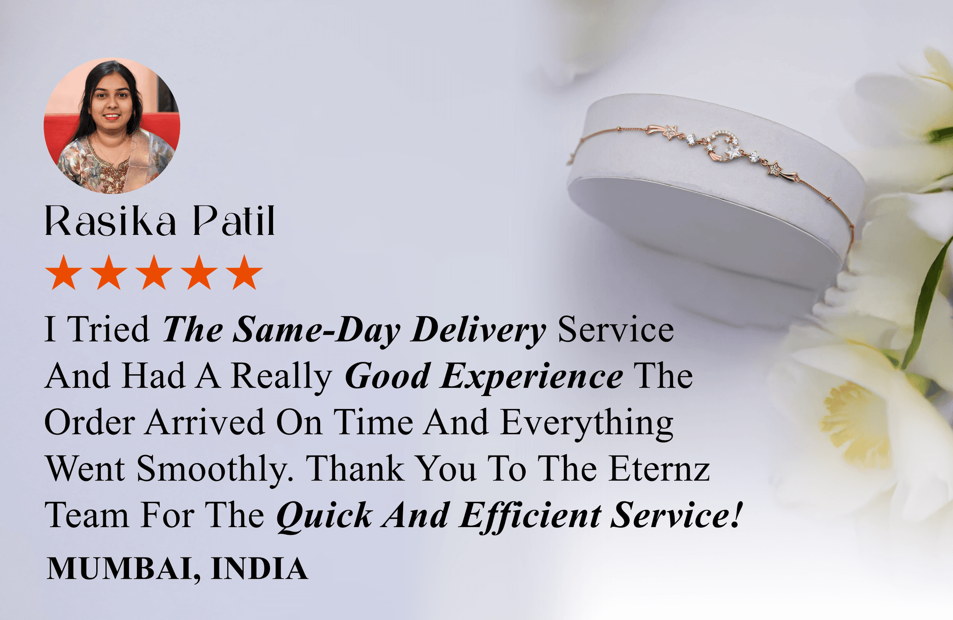 Testimonial from Catherine