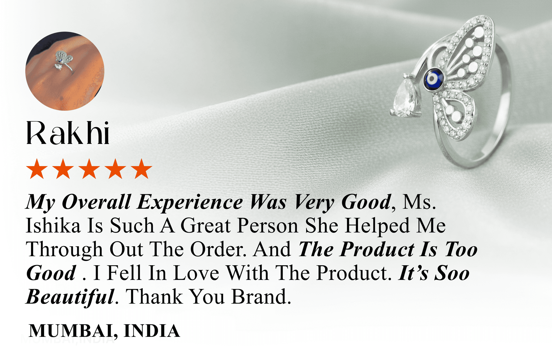 Testimonial from Devika