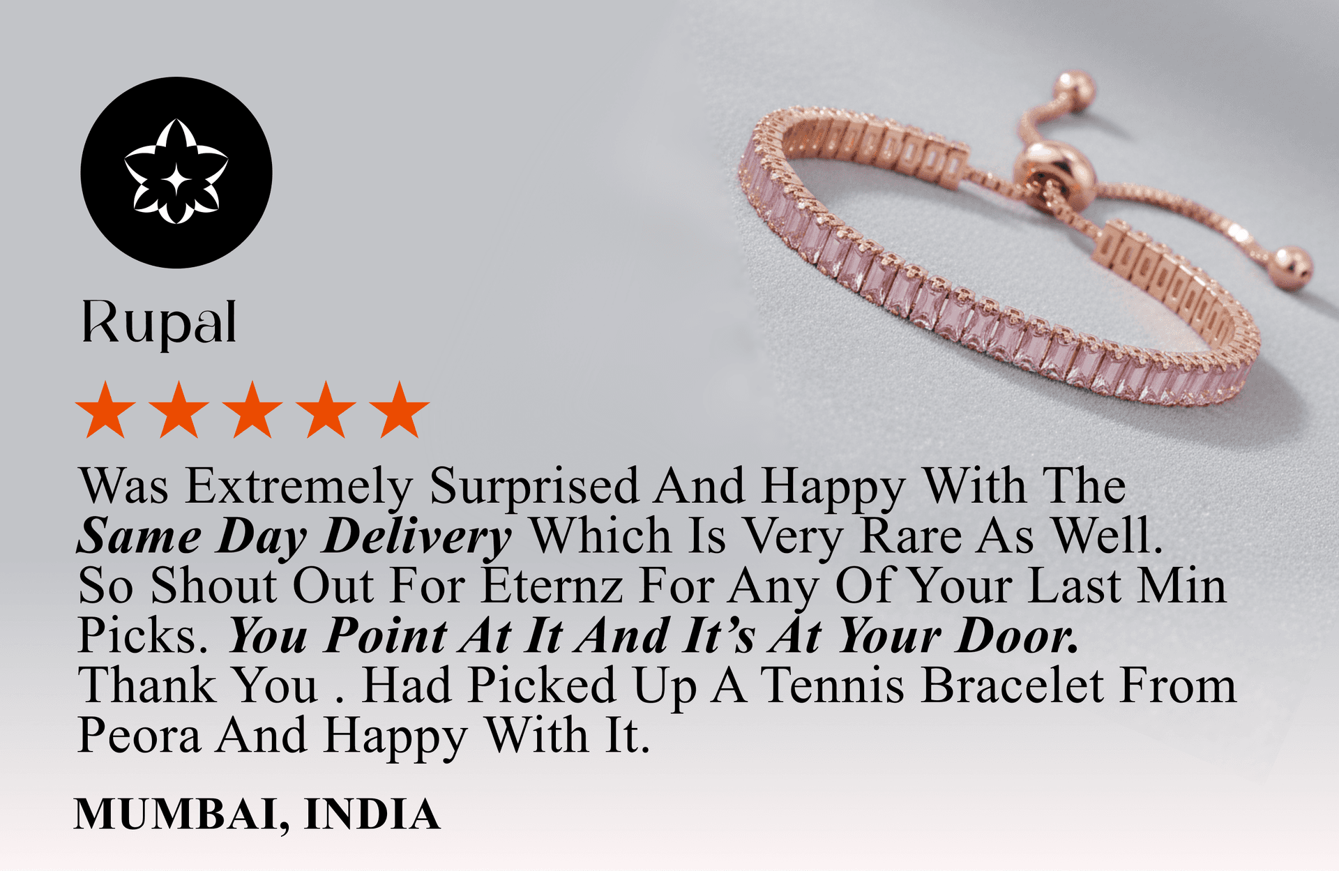 Testimonial from Rupal