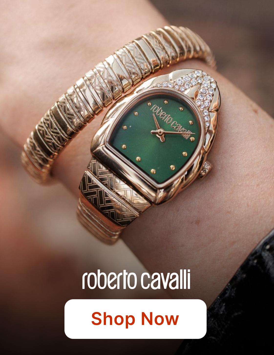 Shop Roberto Cavalli Watches on Eternz.