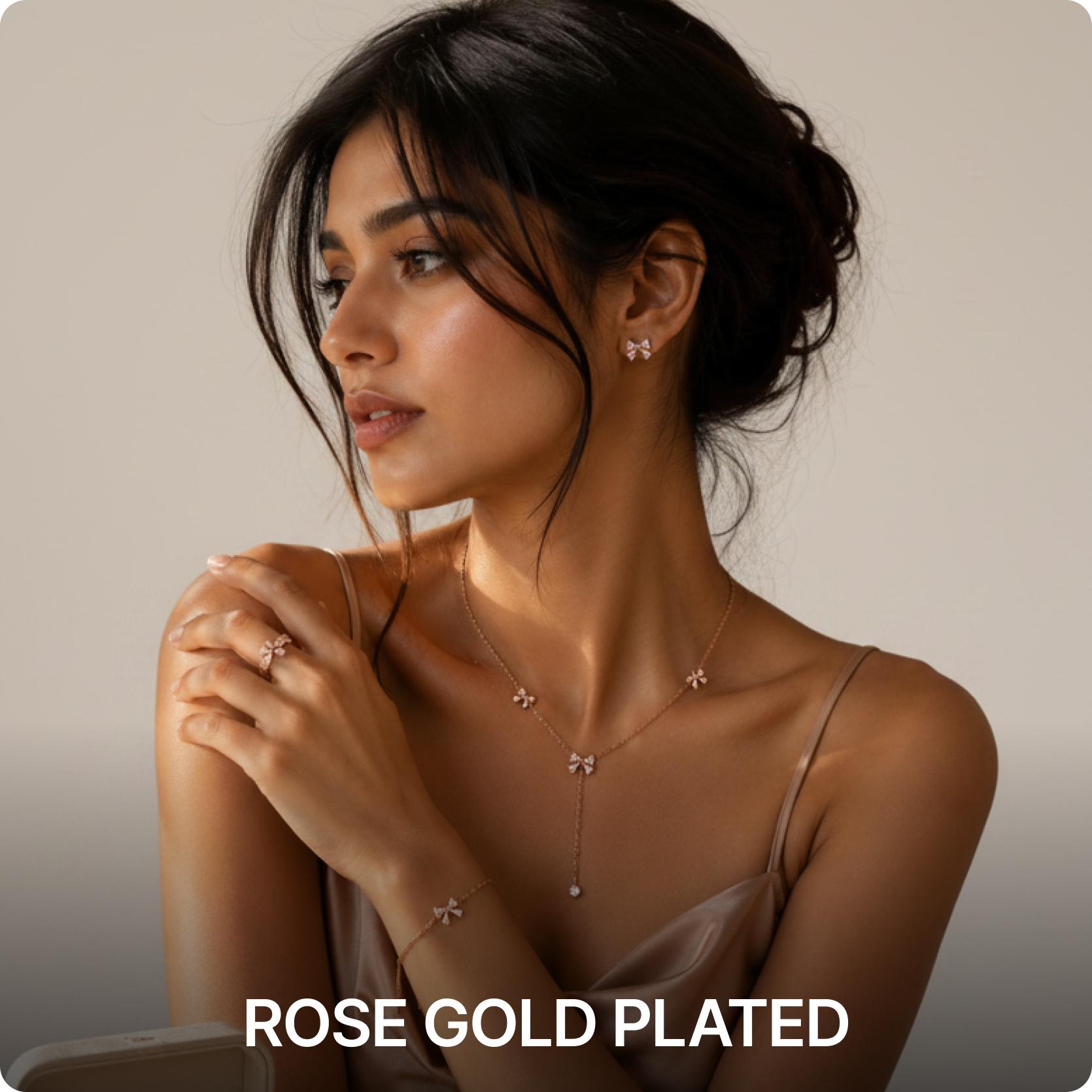 Rose Gold Plated Jewelry on Eternz.