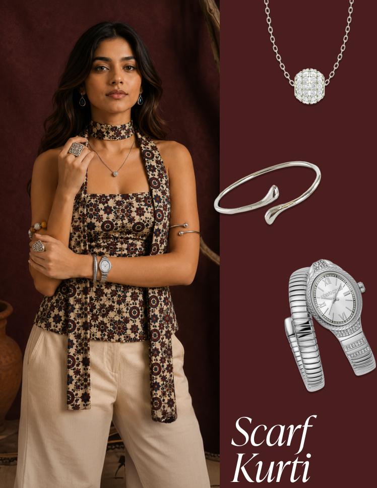 Scarf Kurti