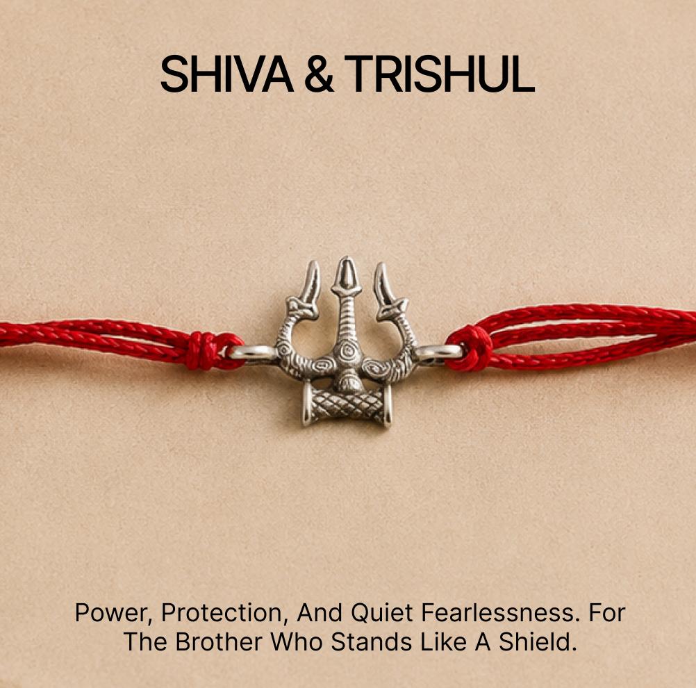 Shop Shiva/Trishul Rakhi on Eternz.