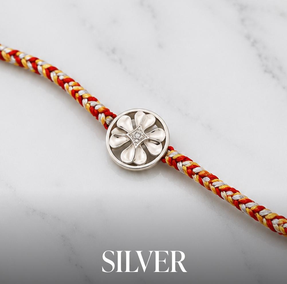 Shop Silver Rakhi on Eternz.