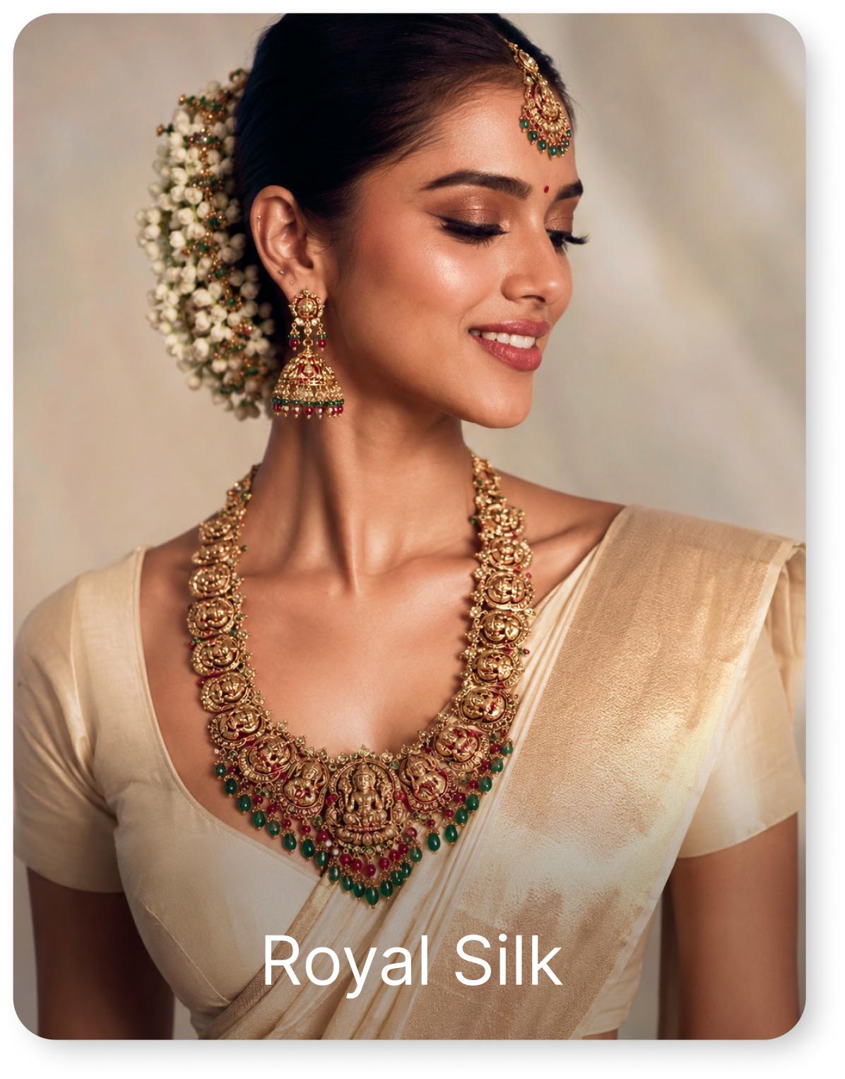 Shop Jewelry for Silk Sarees on Eternz.