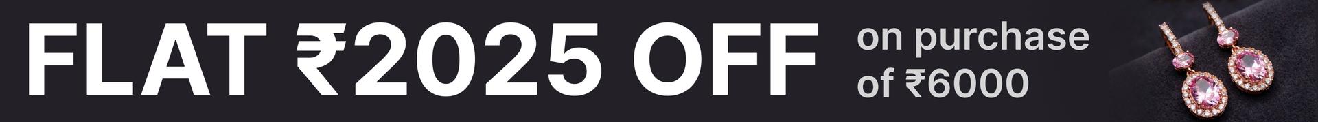 Flat ₹2025 off