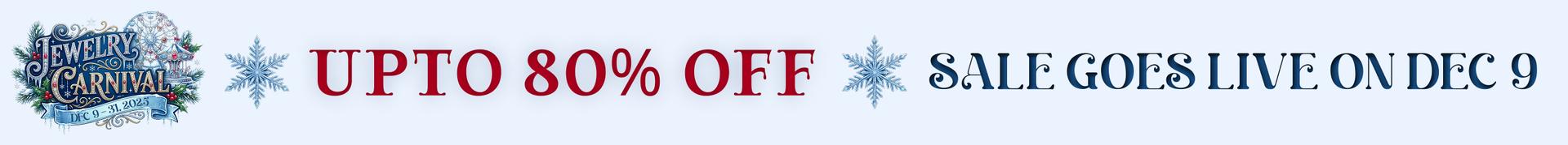 Jewelry Carnival Sale goes live on 9th