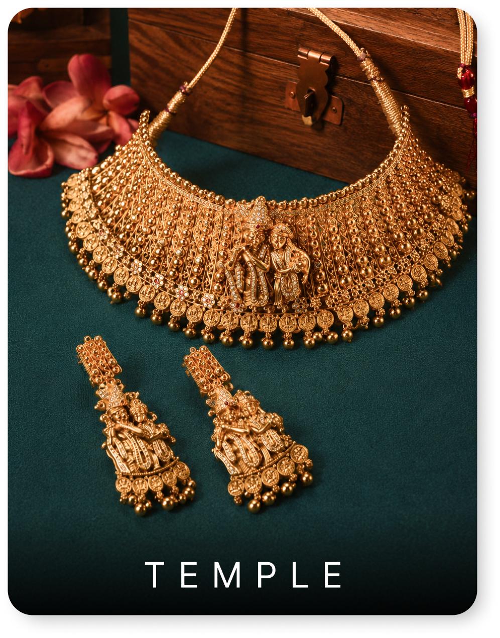 Shop wedding temple jewellery at Eternz.