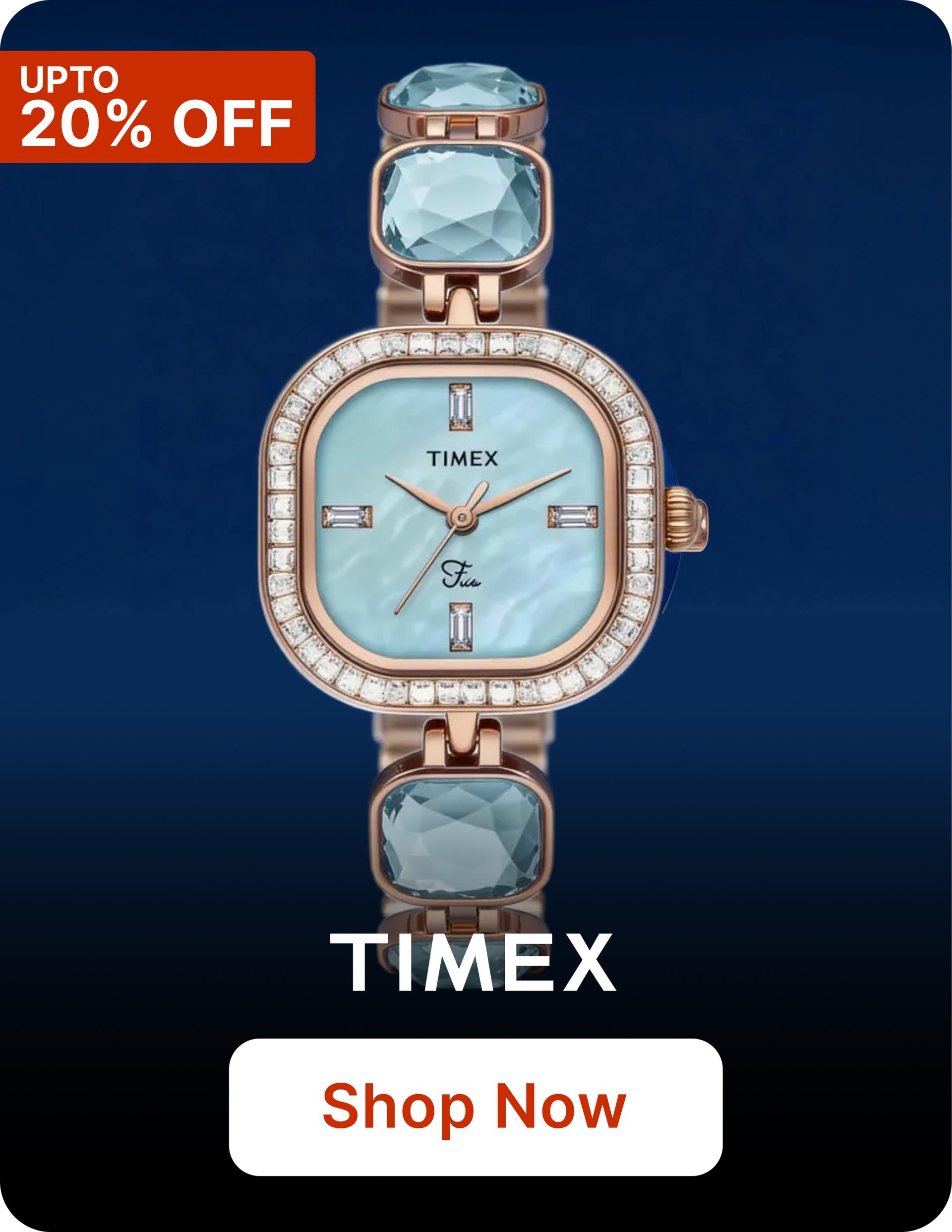 Shop Timex watches on Eternz.