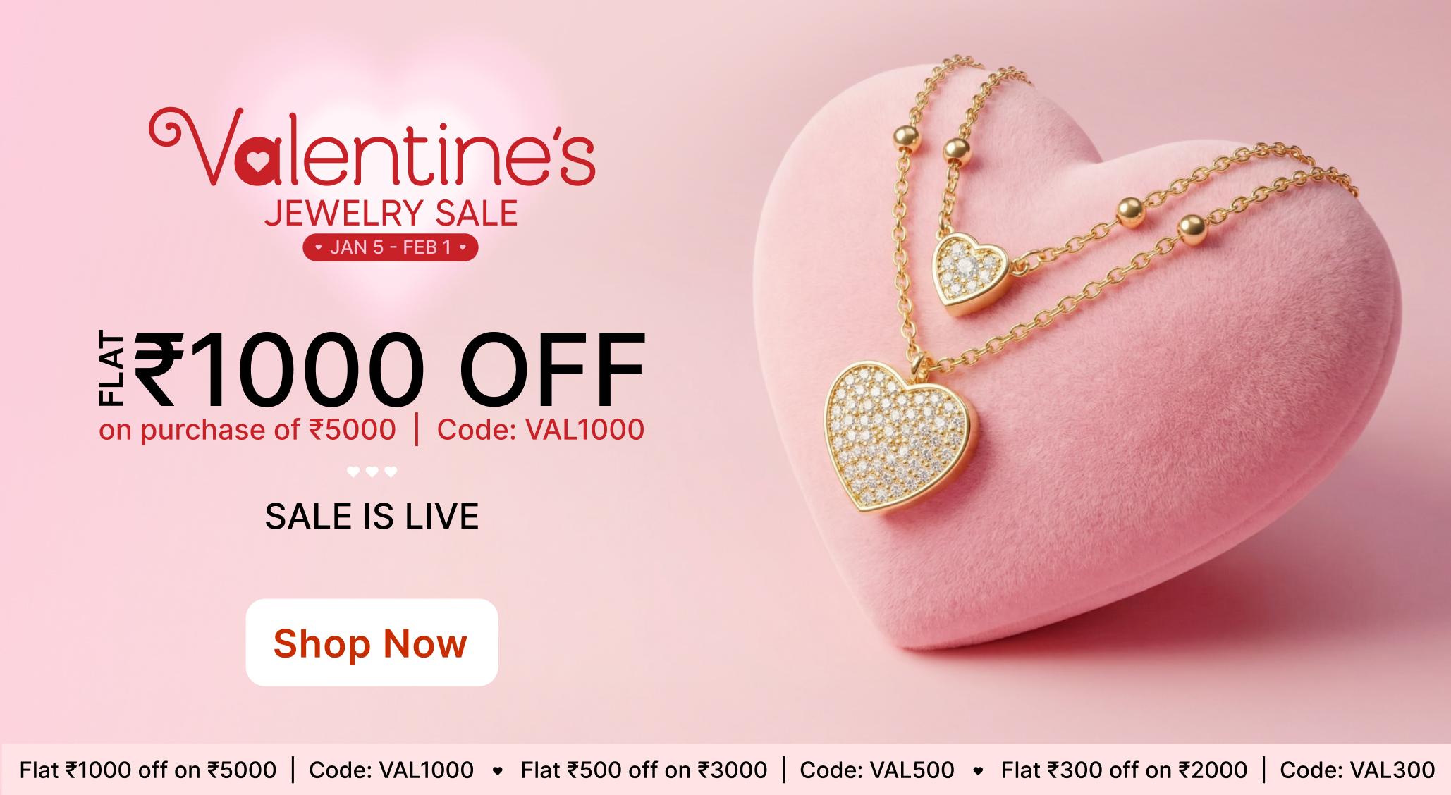 Shop the Exclusive Valentine’s jewelry sale for everyone you love on Eternz.
