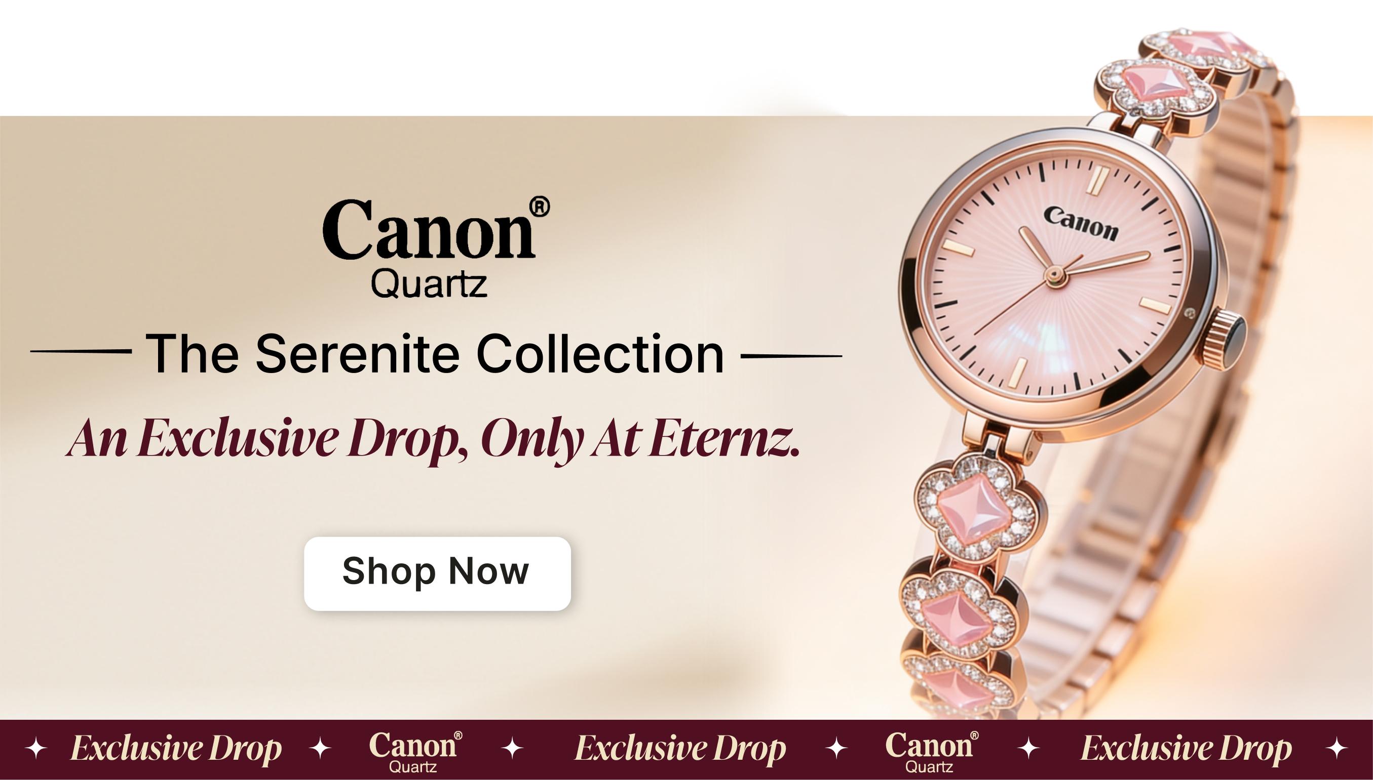 Shop Canon Quartz watches on Eternz.