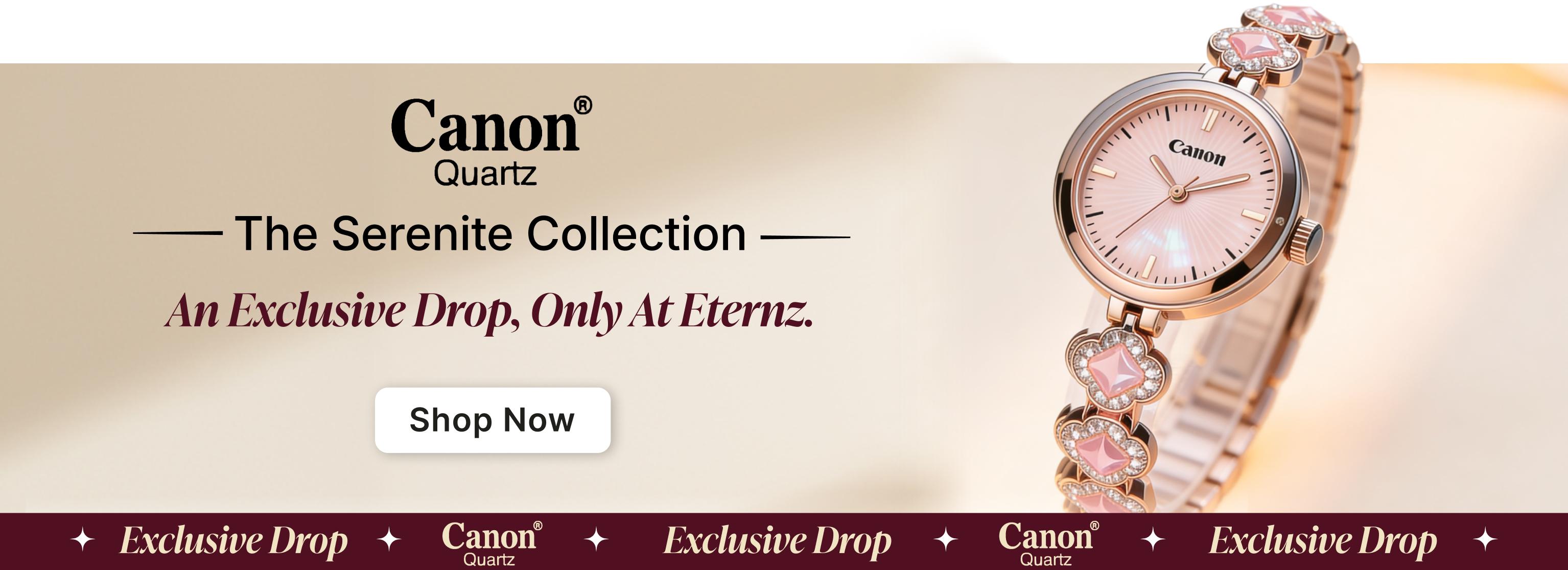 Shop Canon Quartz watches on Eternz.