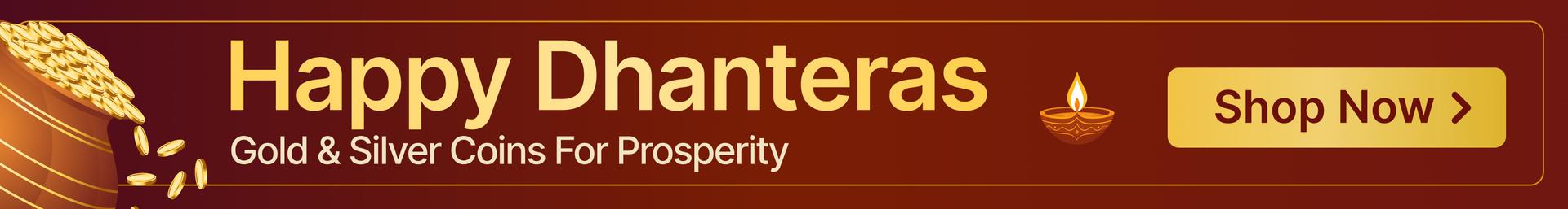 Dhanteras Gold & Silver Coins on Eternz.