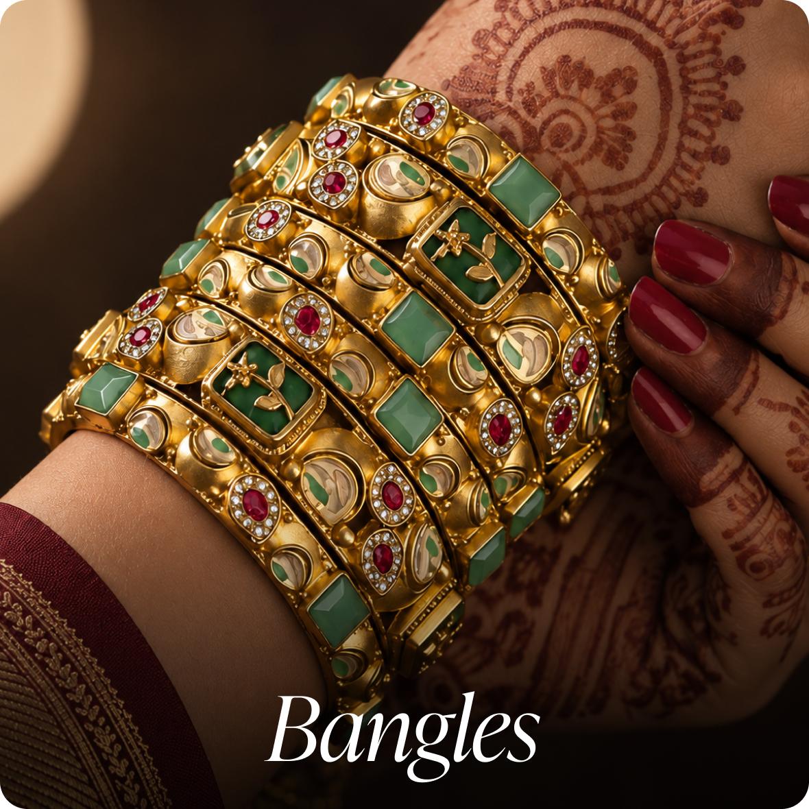 Shop Bangles on Eternz this Festive Season.