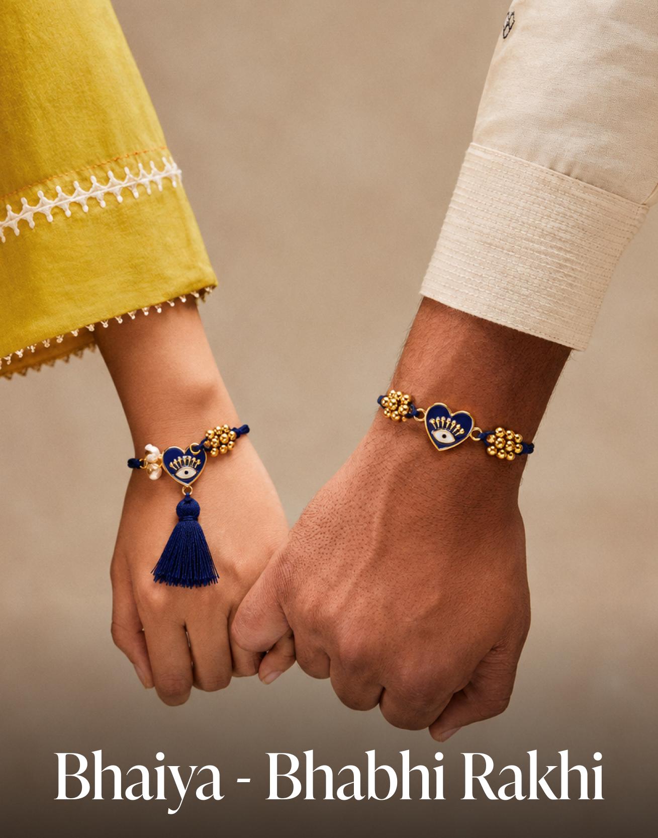Shop Bhaiya Bhabhi Rakhis on Eternz.