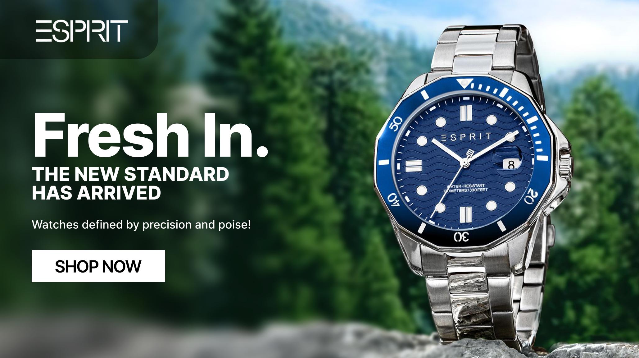Shop Esprit Watches on Eternz.