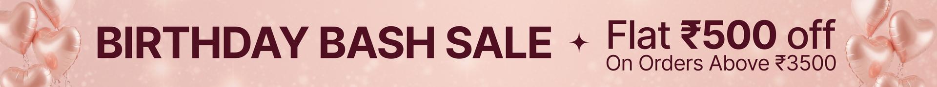 Flat ₹500 on orders above ₹3000.
