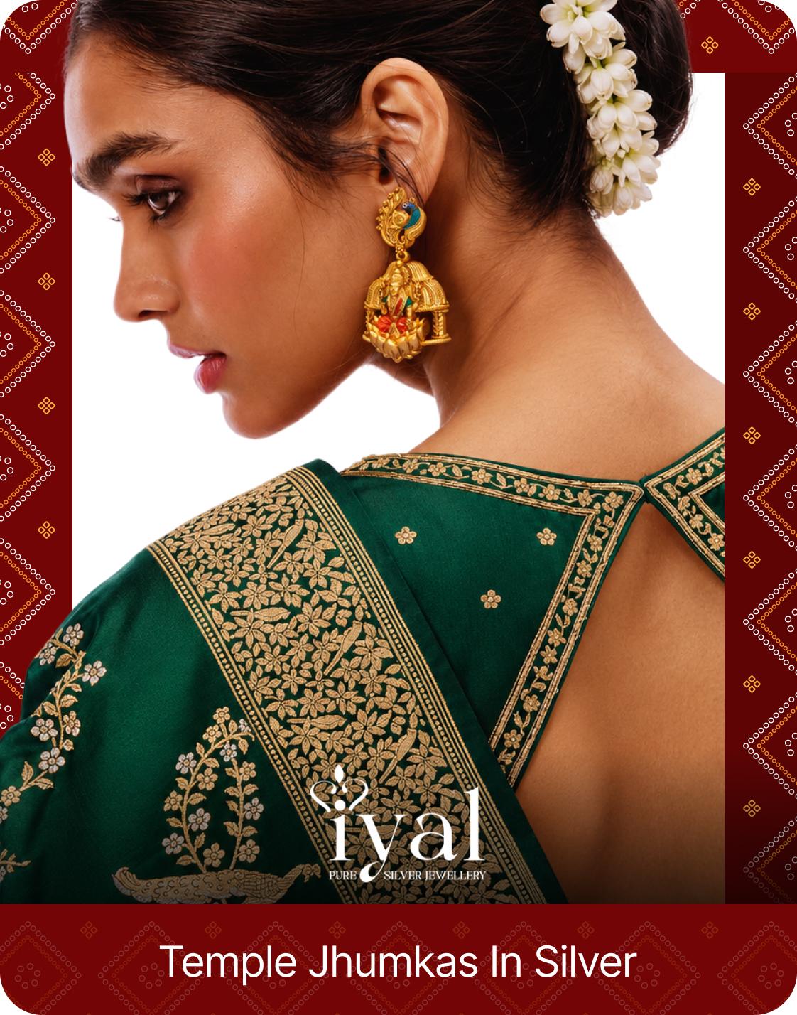 Shop Iyal's Temple Jewellery Collection on Eternz.