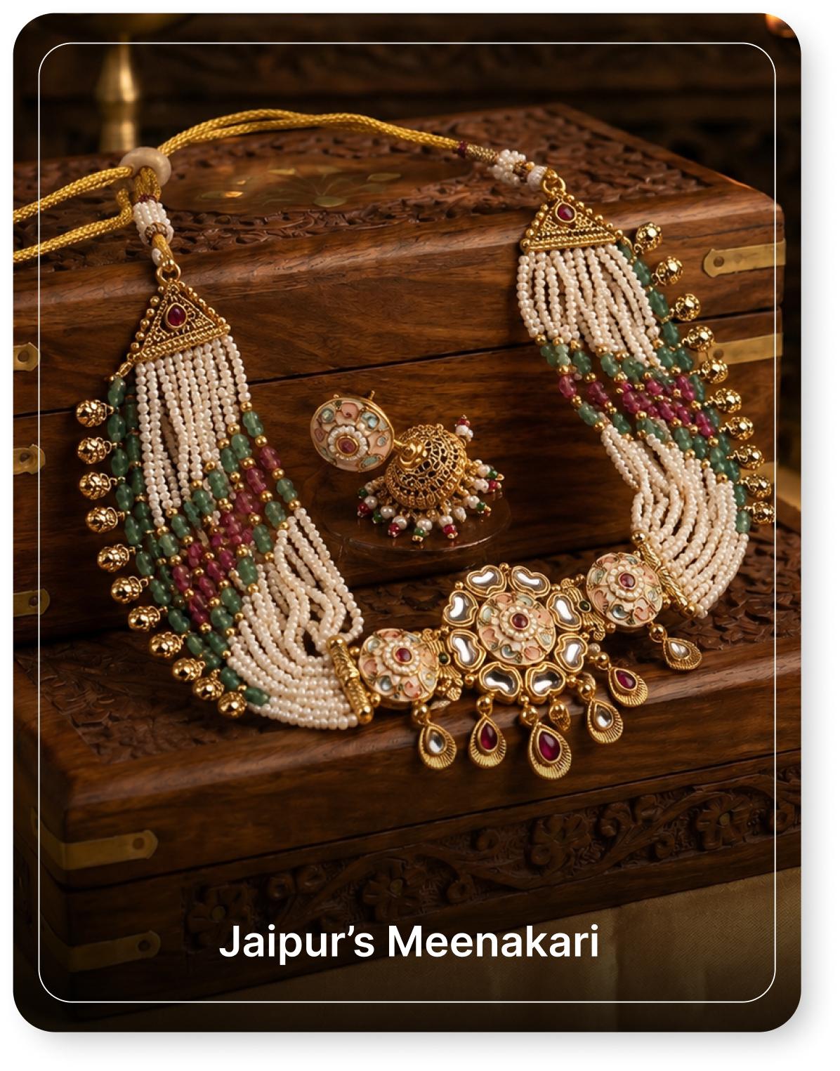Shop Meenakari Jewellery on Eternz.