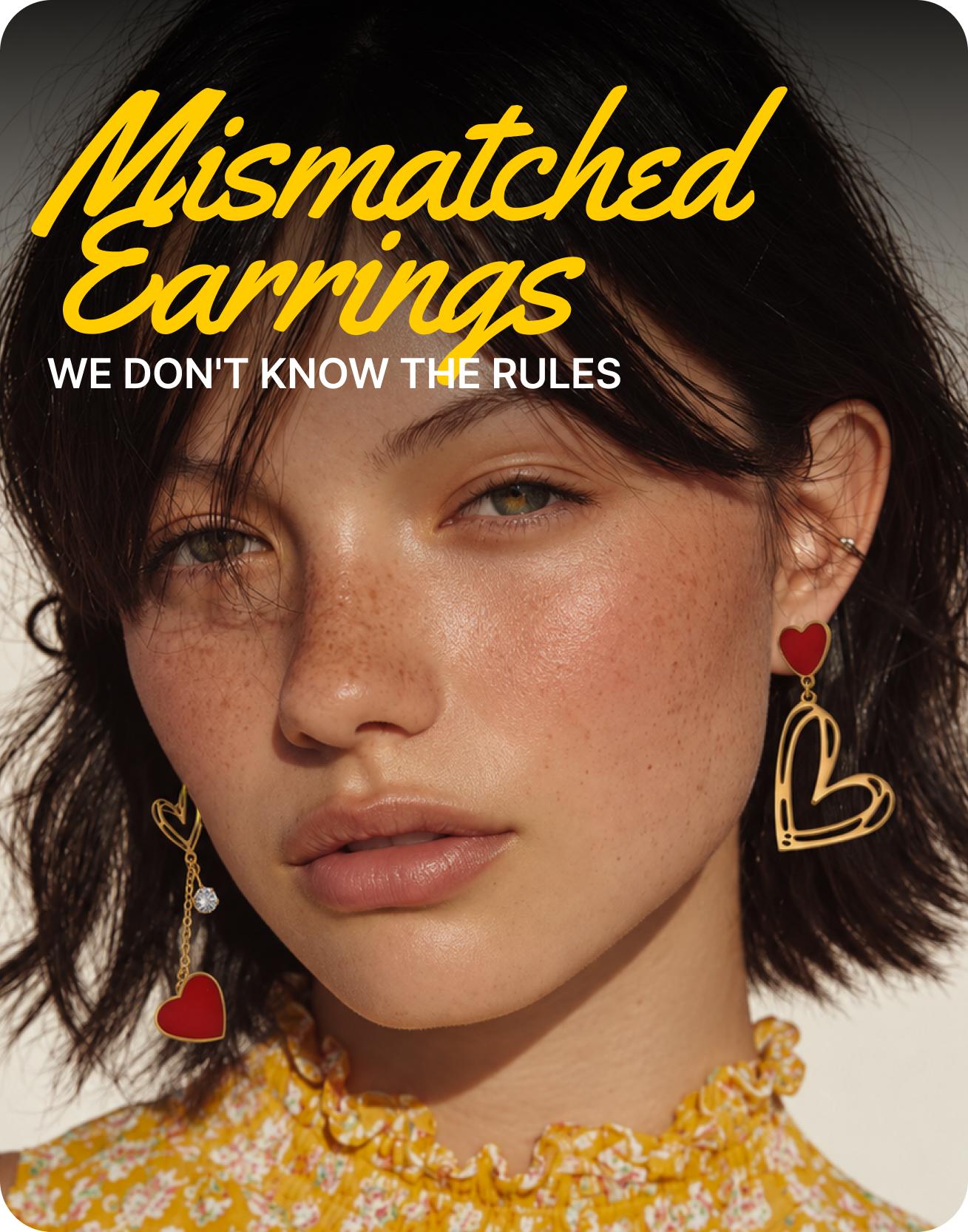 Mismatched Earrings