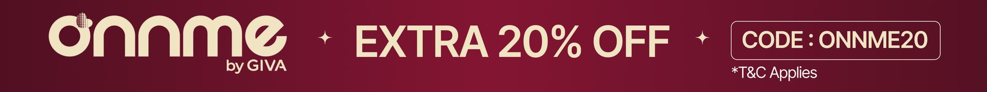 Extra 20% Off
