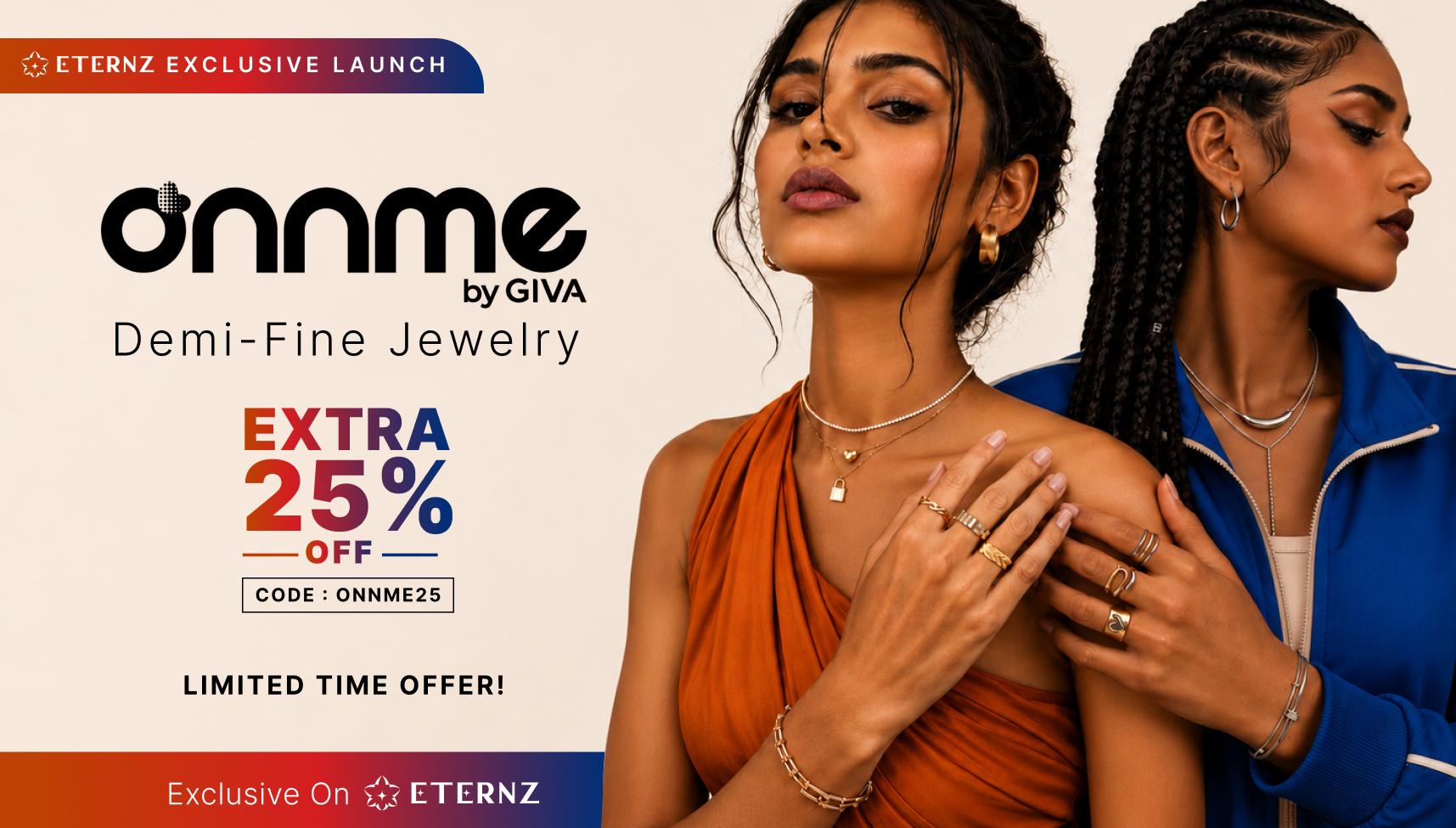 Shop Onn Me Jewellery on Eternz.