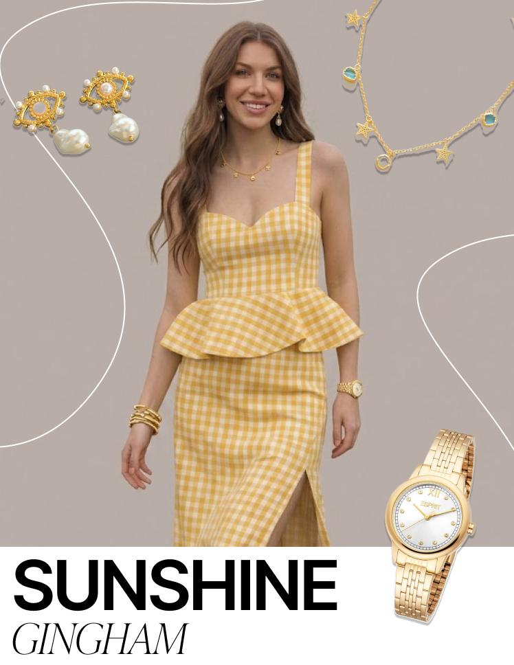 Sunshine Gingham