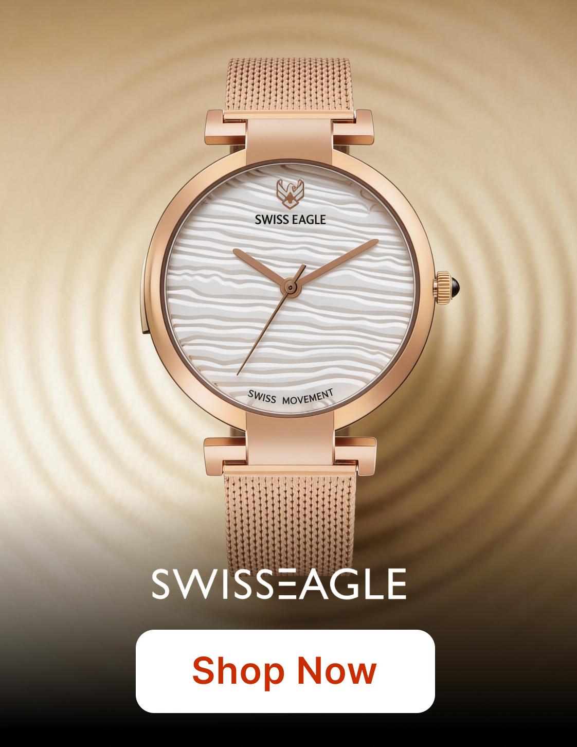 Shop Swiss Eagle Watches on Eternz.