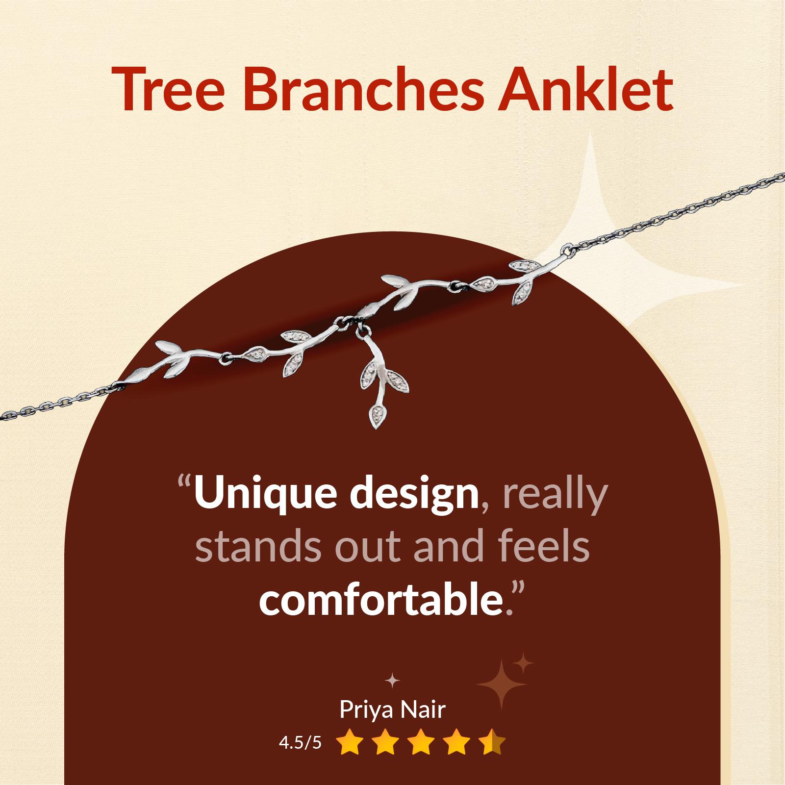 Tree Branches Anklet