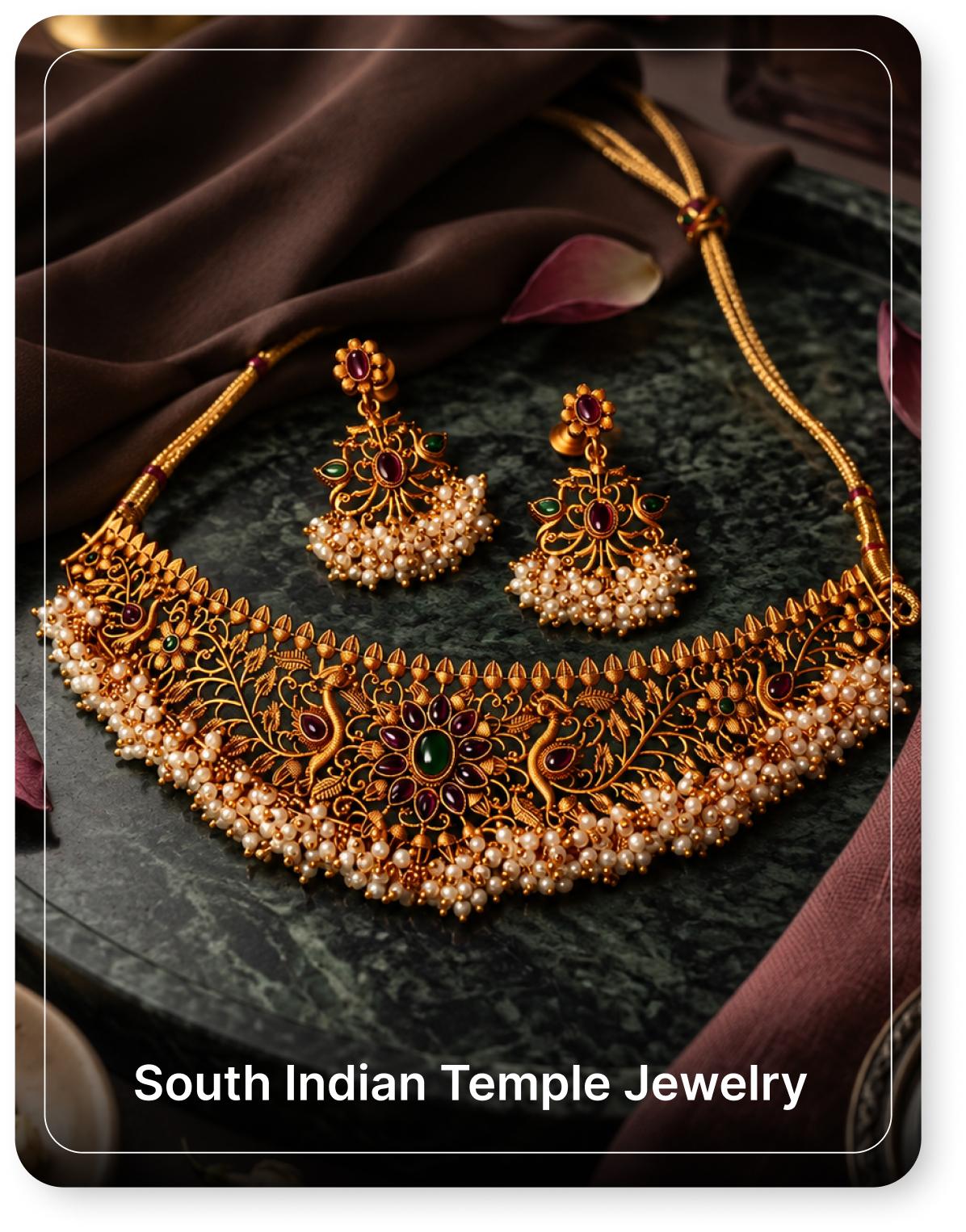 Shop South Indian Temple Jeweller on Eternz.