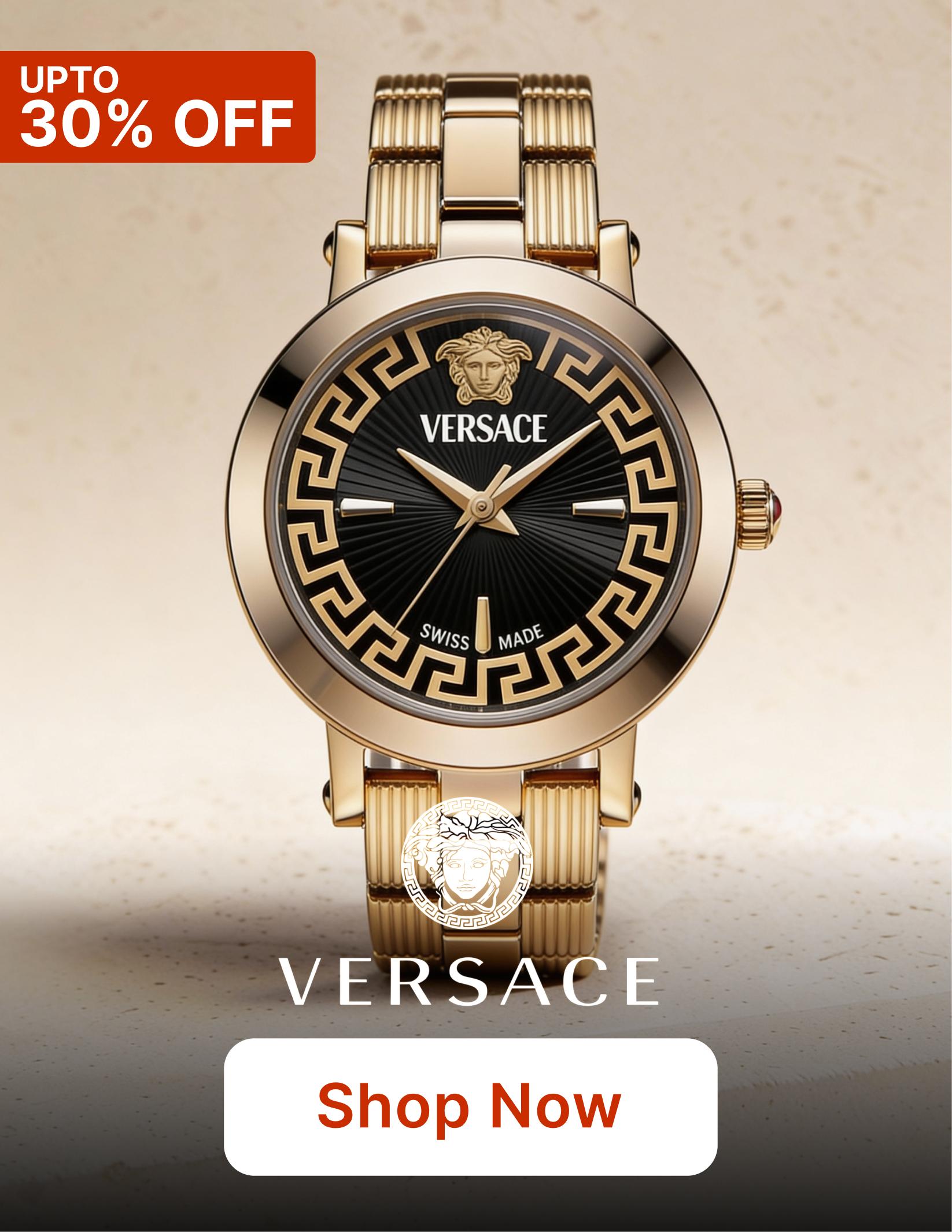 Shop Versace watches on Eternz.