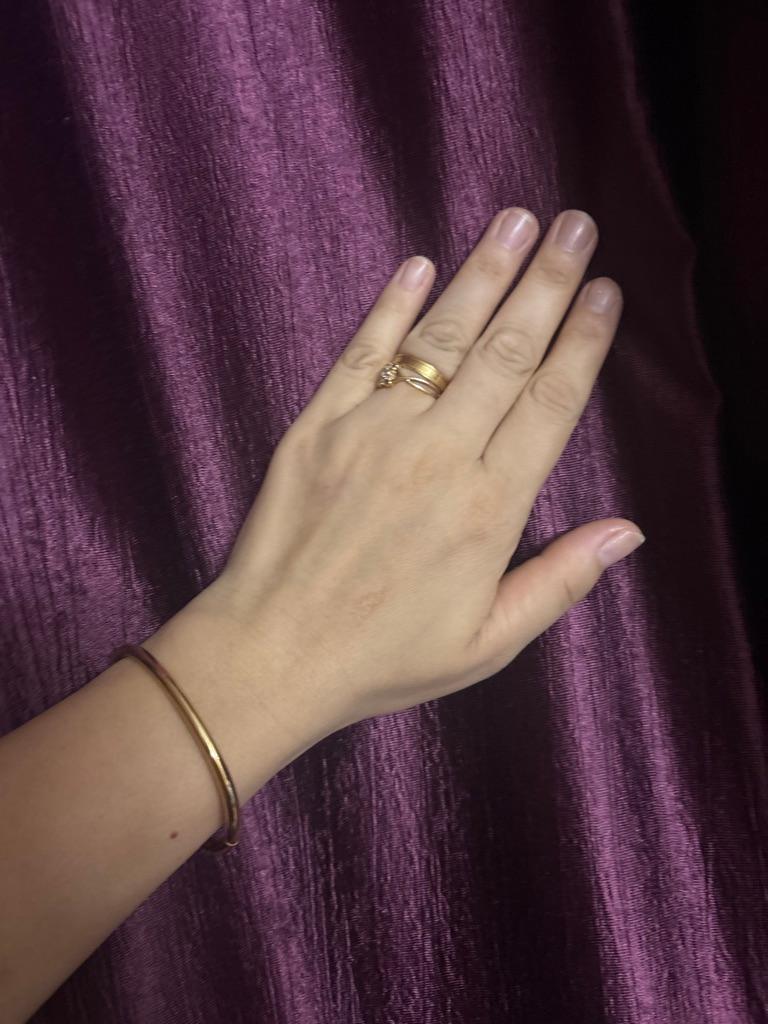 Plain Cuff Bangle 18K Gold Plated | Anti-Tarnish Everyday Bracelet