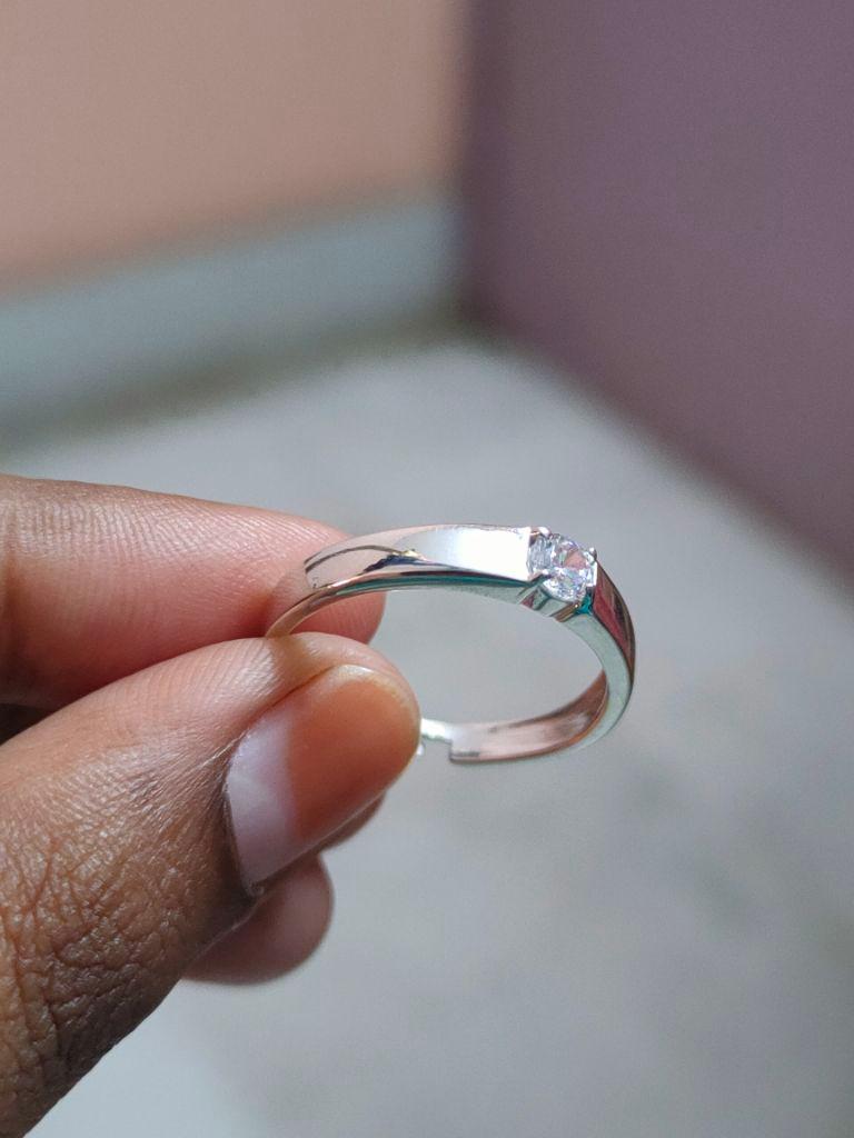 GIVA 925 Sterling Silver Zircon Love Ring
