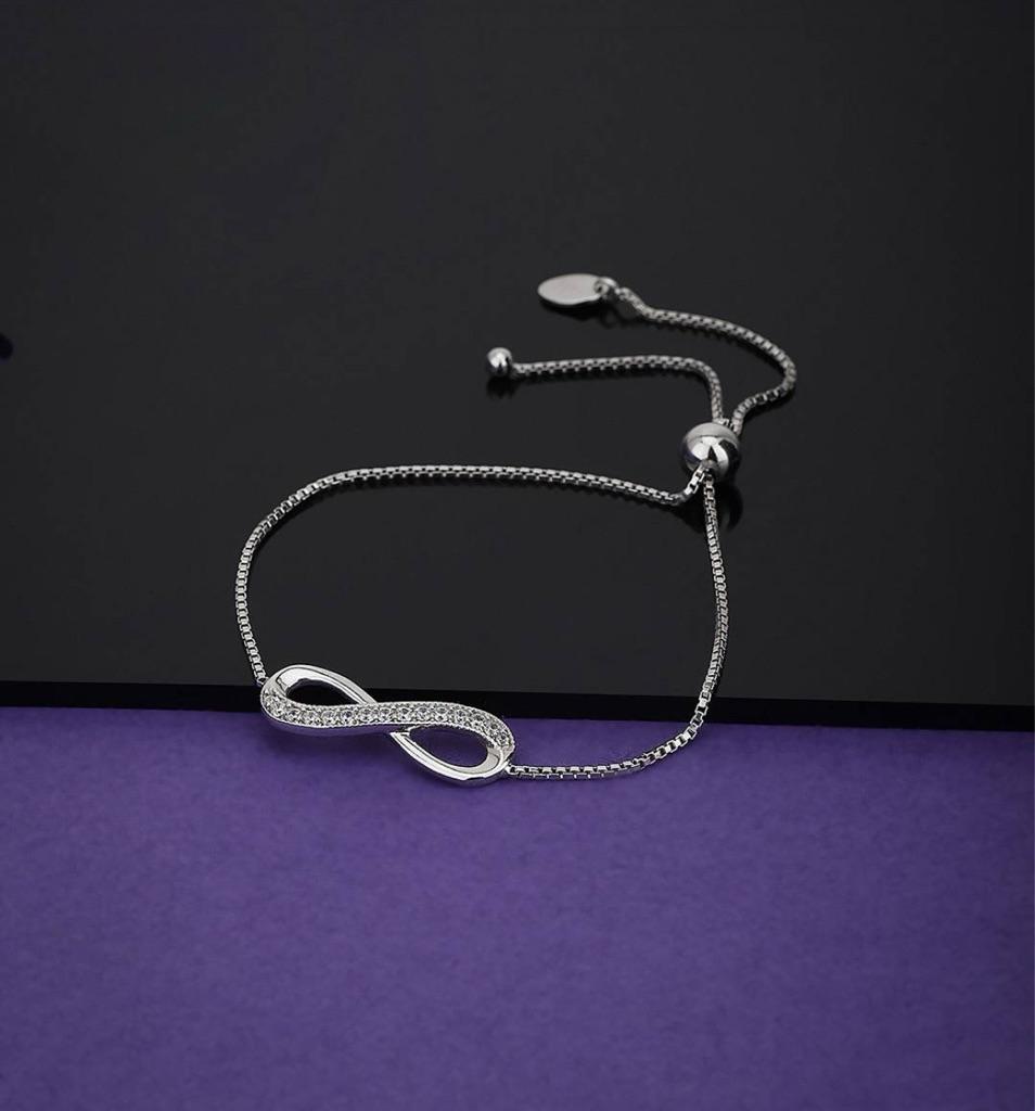 925 Sterling Silver Bracelet-Vanb069